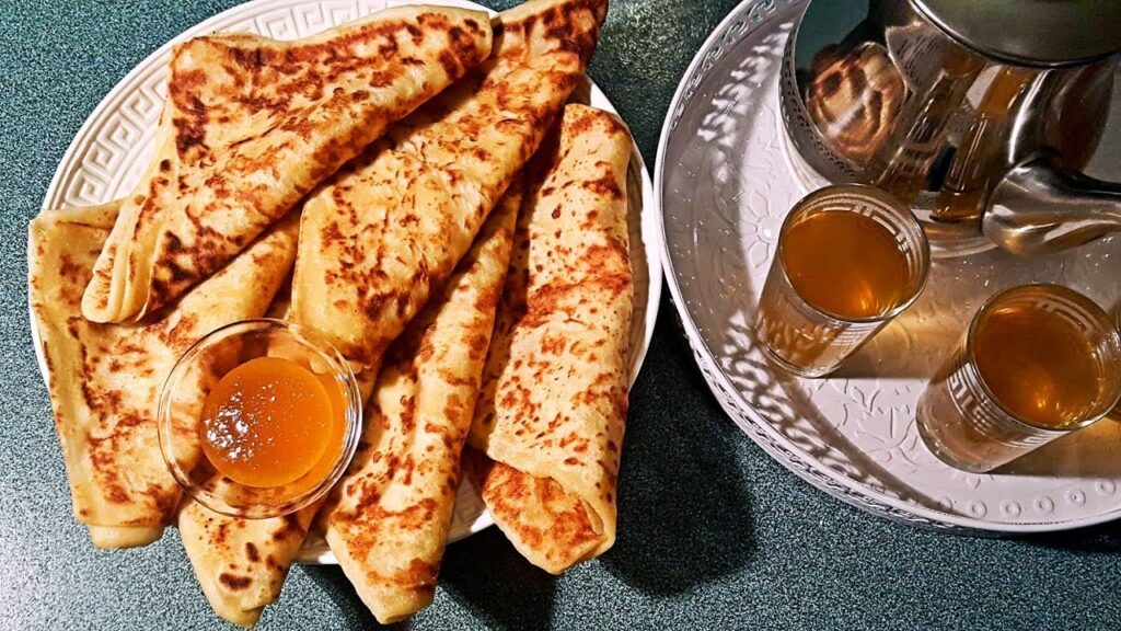Msmen flat bread in Morocco, top street foods